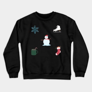 Christmas Sticker Pack Crewneck Sweatshirt